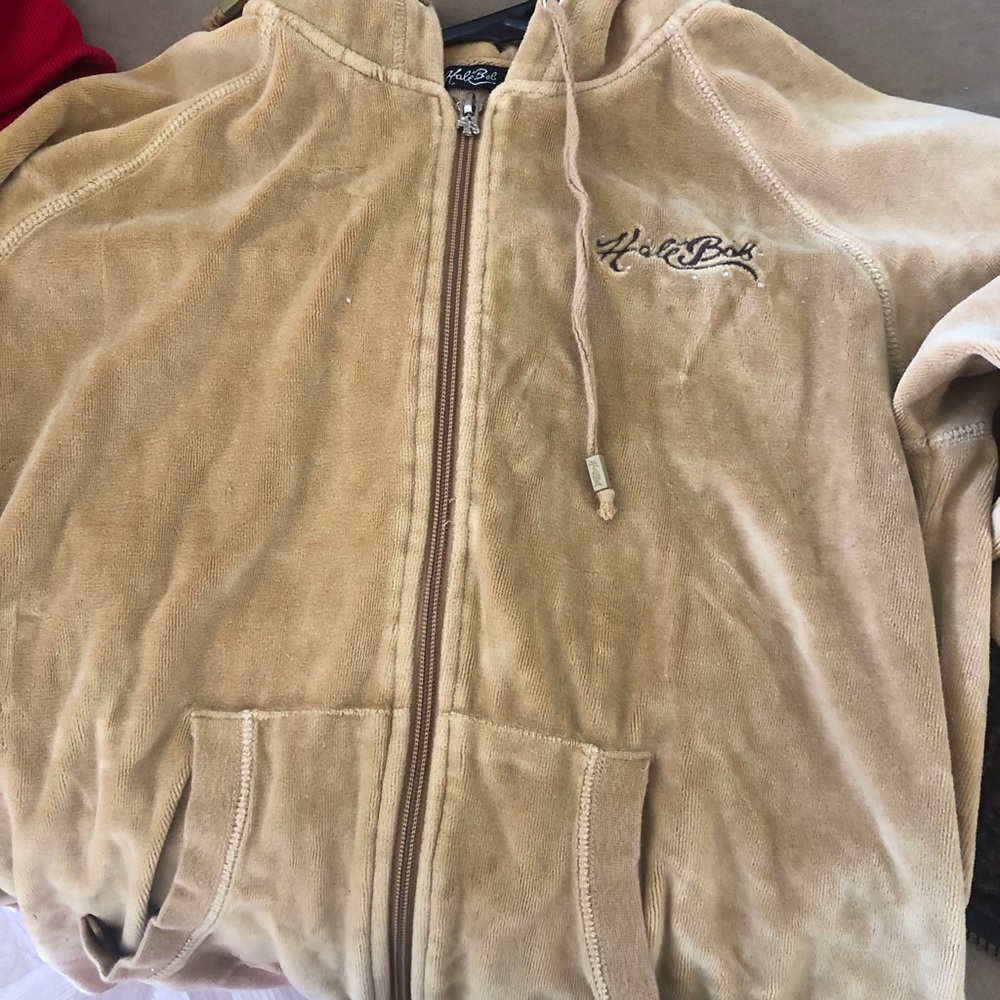 Tan Velour Haile Bob Sweater